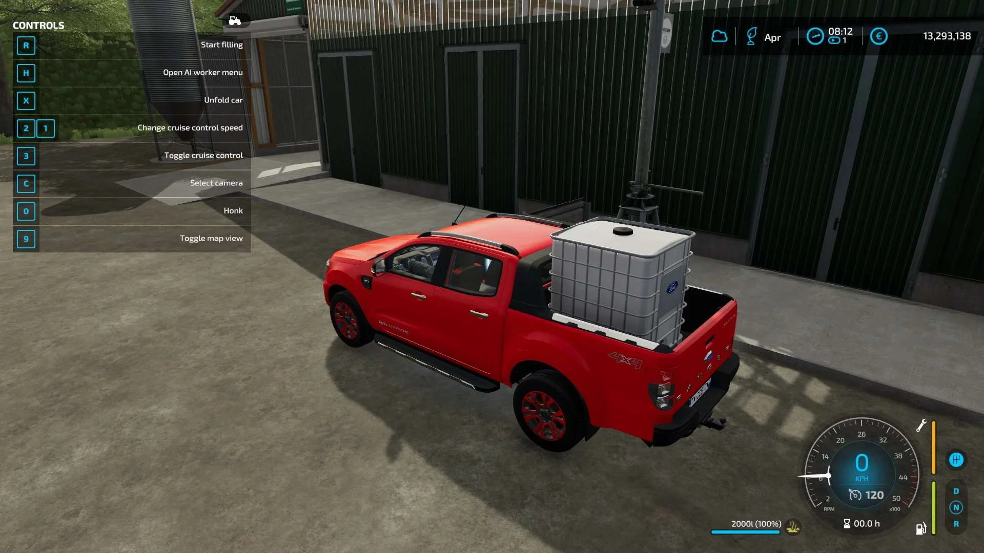 Ford Ranger Wildtrak 2016 v1.0 FS22 FS22 Mod Free Download