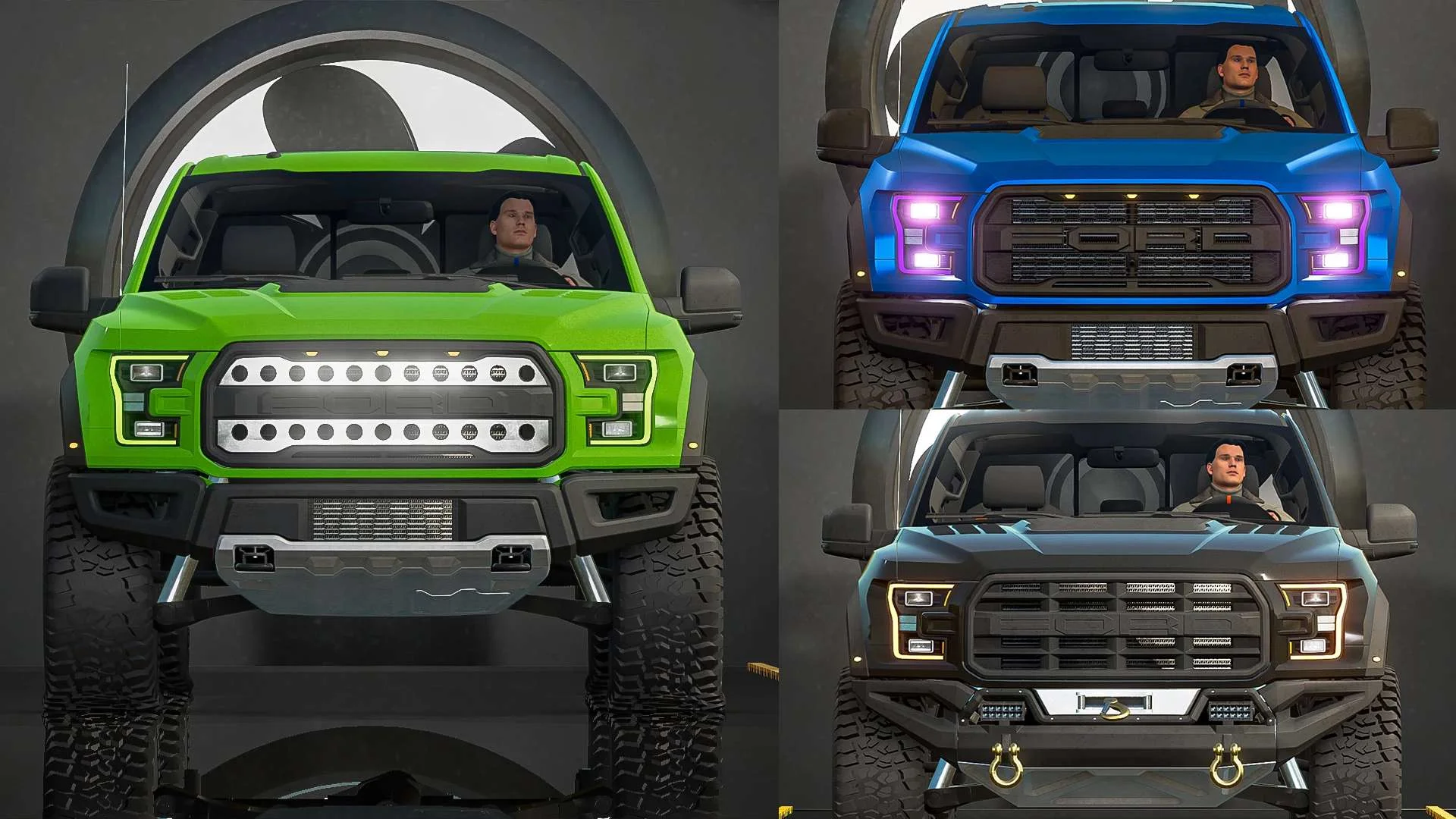 Ford Raptor F150 2017 V1.1 FS22 FS22 Mod Free Download