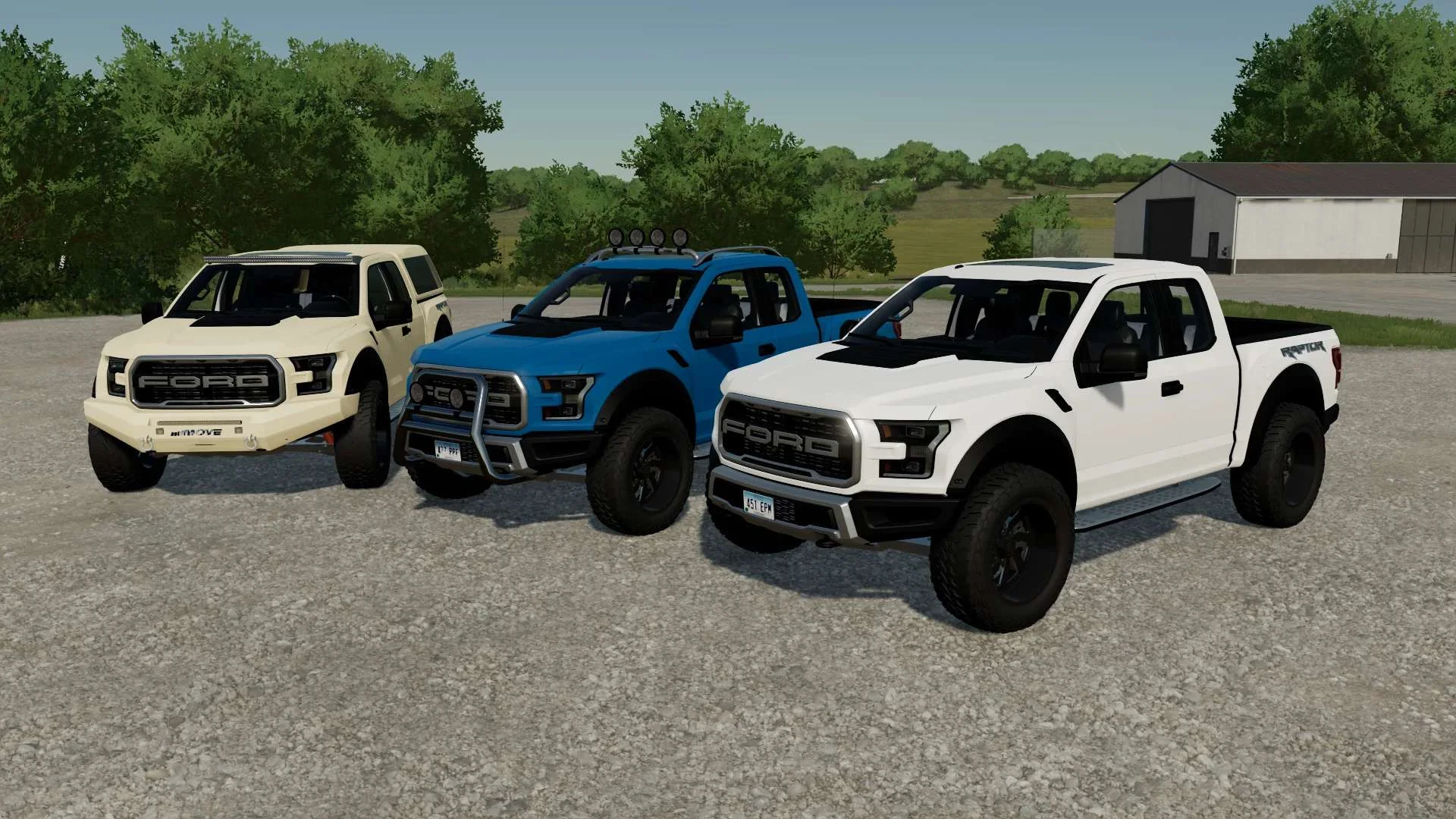 Ford Raptor Stock 3.6 V6 v1.0 FS22 FS22 Mod Free Download