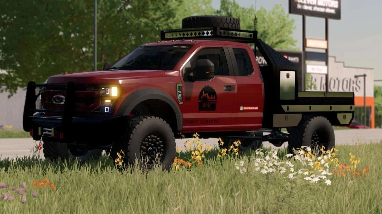 Ford Superduty Logger v1.0 FS22 FS22 Mod Free Download