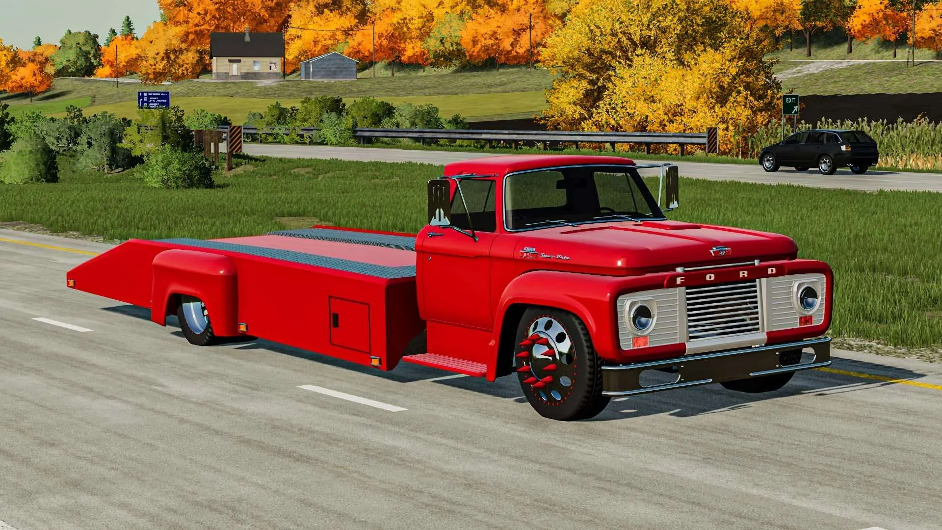 Ford T850 RampTruck V1.0 FS22 FS22 Mod Free Download