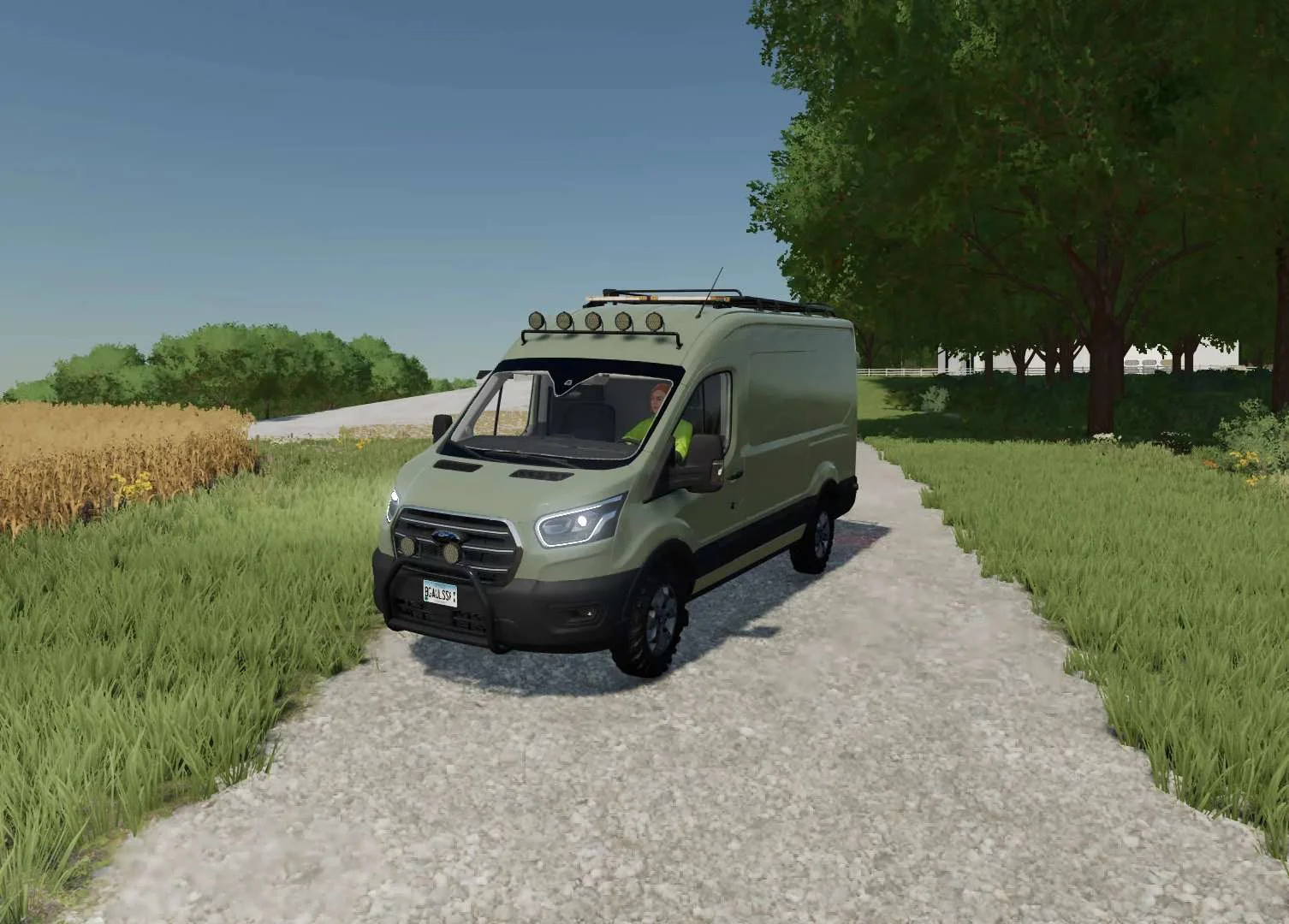 Ford Transit MK8 (remake) v1.0 FS22 FS22 Mod Free Download