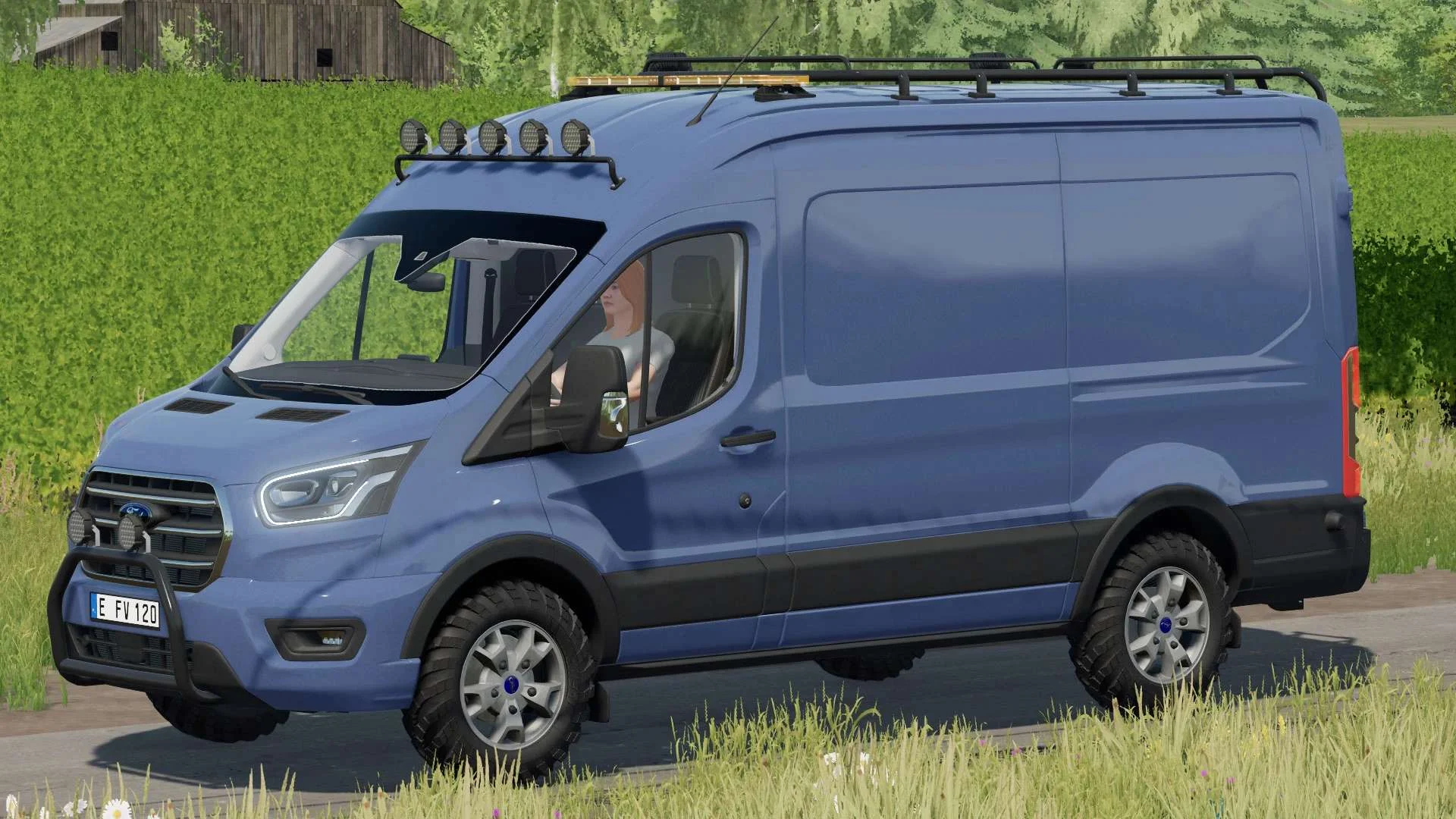Ford Transit MK8 L2 v1.0 FS22 FS22 Mod Free Download