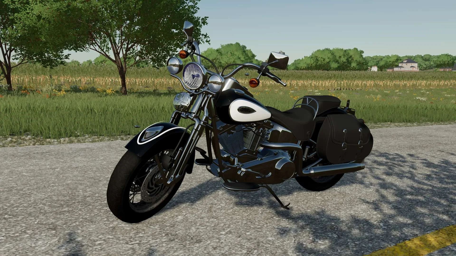 Harley-Davidson Heritage Springer 2002 v1.0 FS22 FS22 Mod Free Download