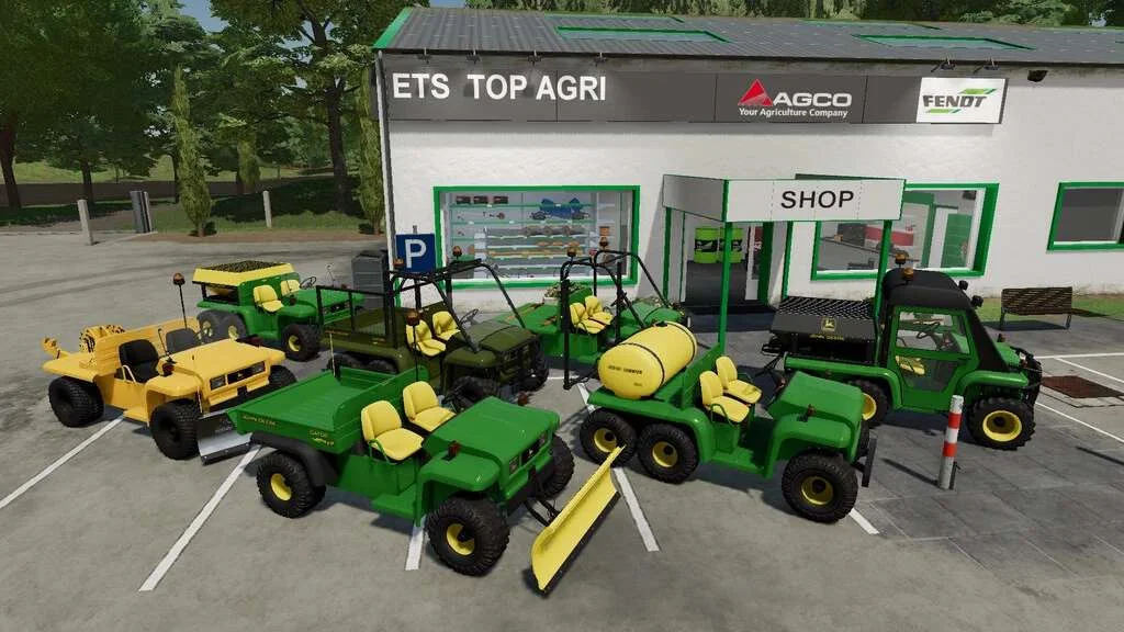 John Deere Gator Pack v1.0.0.2 FS22 FS22 Mod Free Download