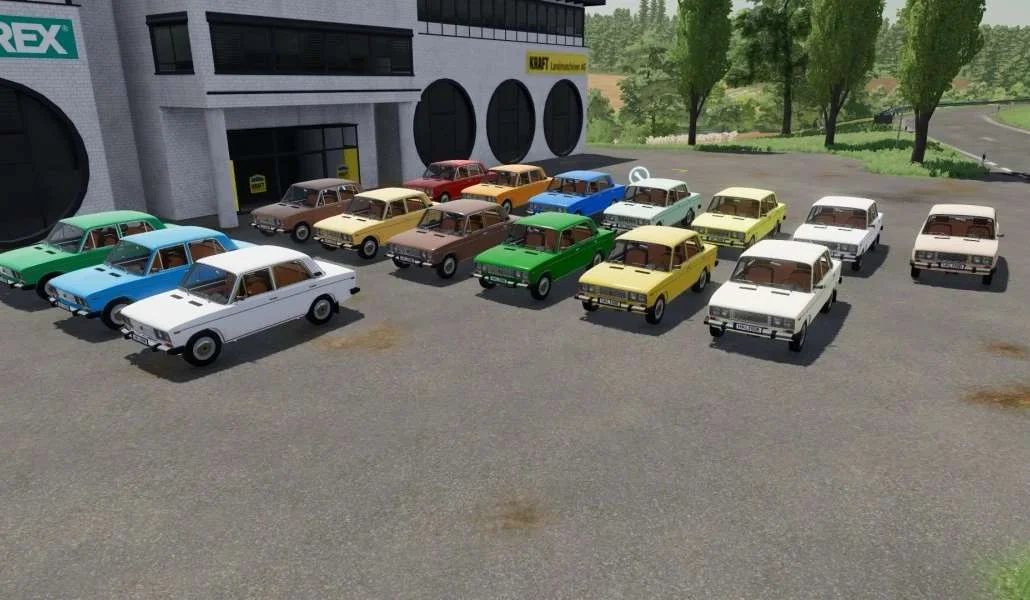 Lada 2106 (1600) v1.0 FS22 FS22 Mod Free Download