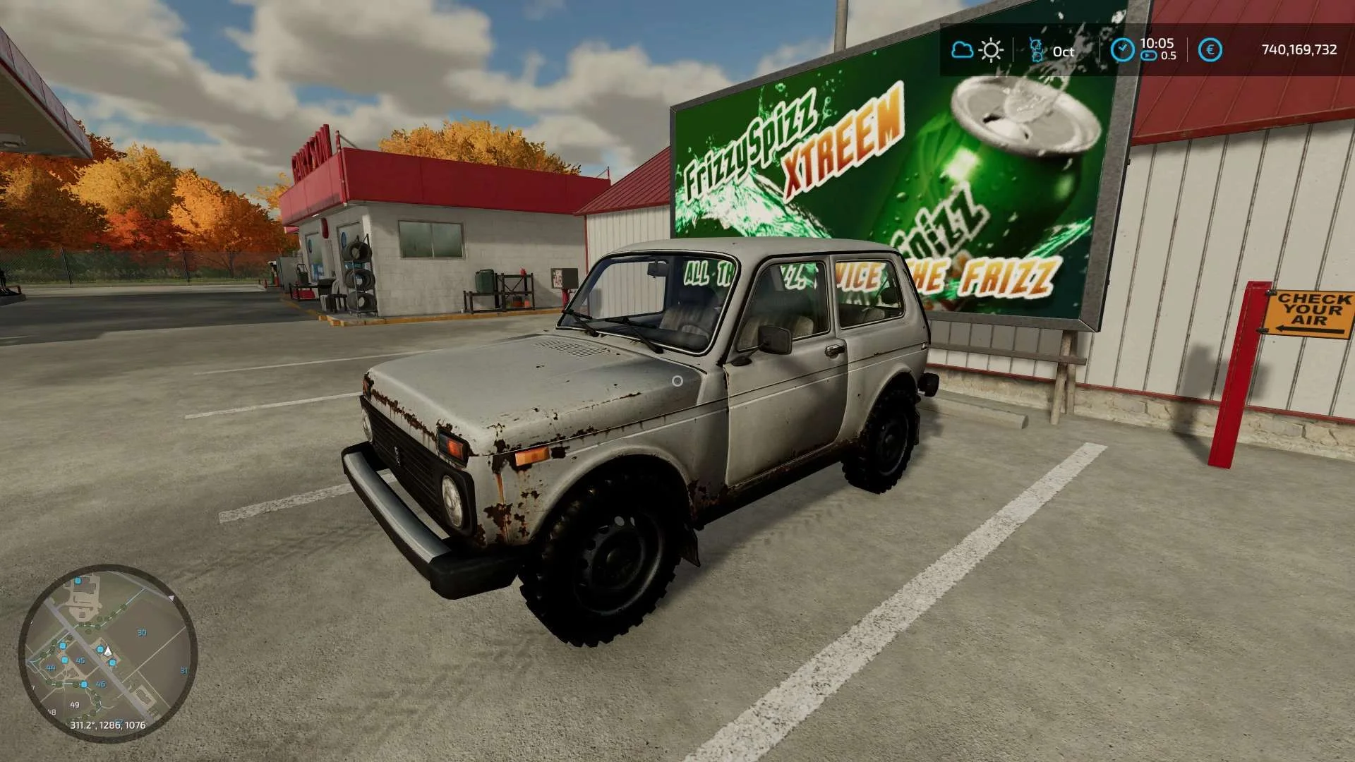 Lada Niva Old v1.0 FS22 FS22 Mod Free Download