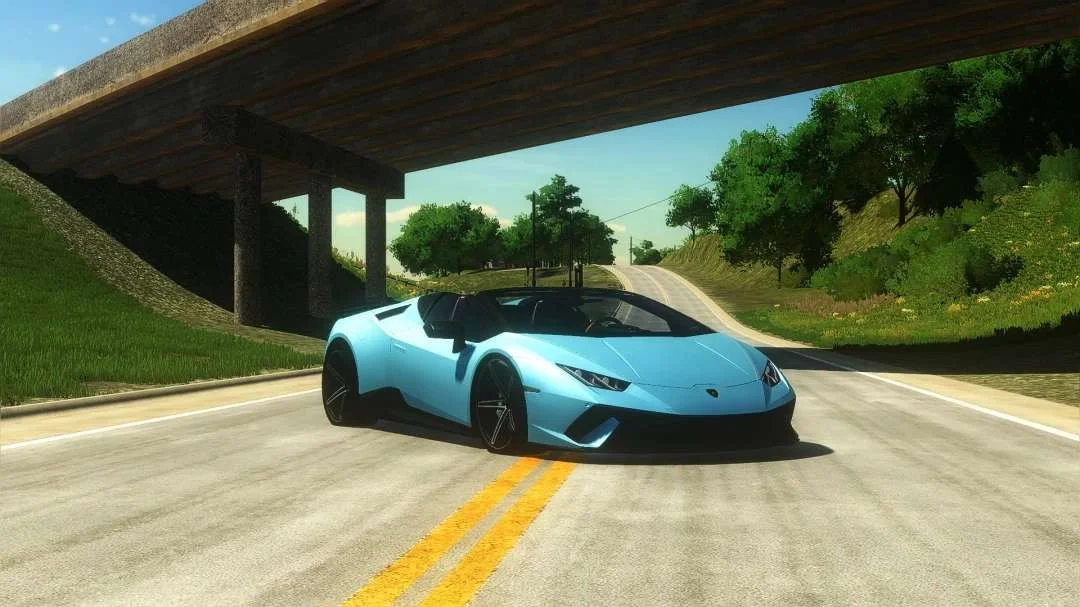 Lamborghini Huracan Spider v1.0 FS22 FS22 Mod Free Download