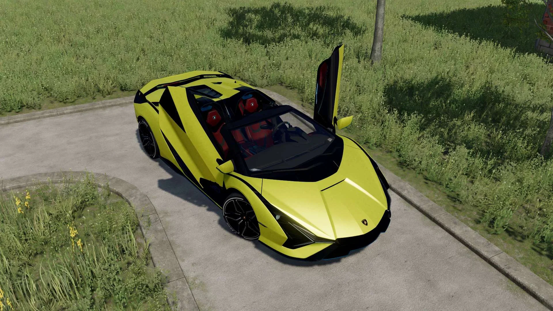 Lamborghini SianRoadster 2021 v1.0 FS22 FS22 Mod Free Download