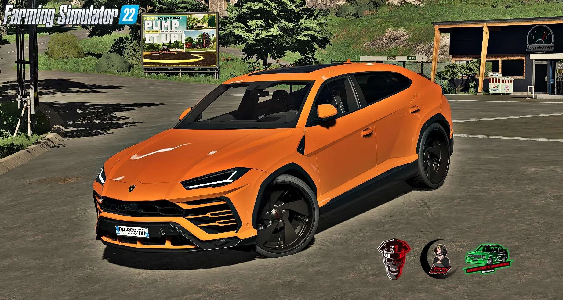 Lamborghini Urus V1.0 FS22 FS22 Mod Free Download