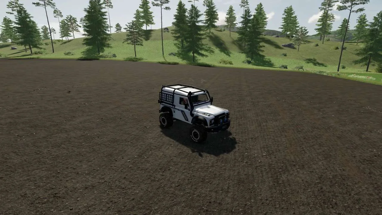 Land Rover Defender 90 v1.0 FS22 FS22 Mod Free Download