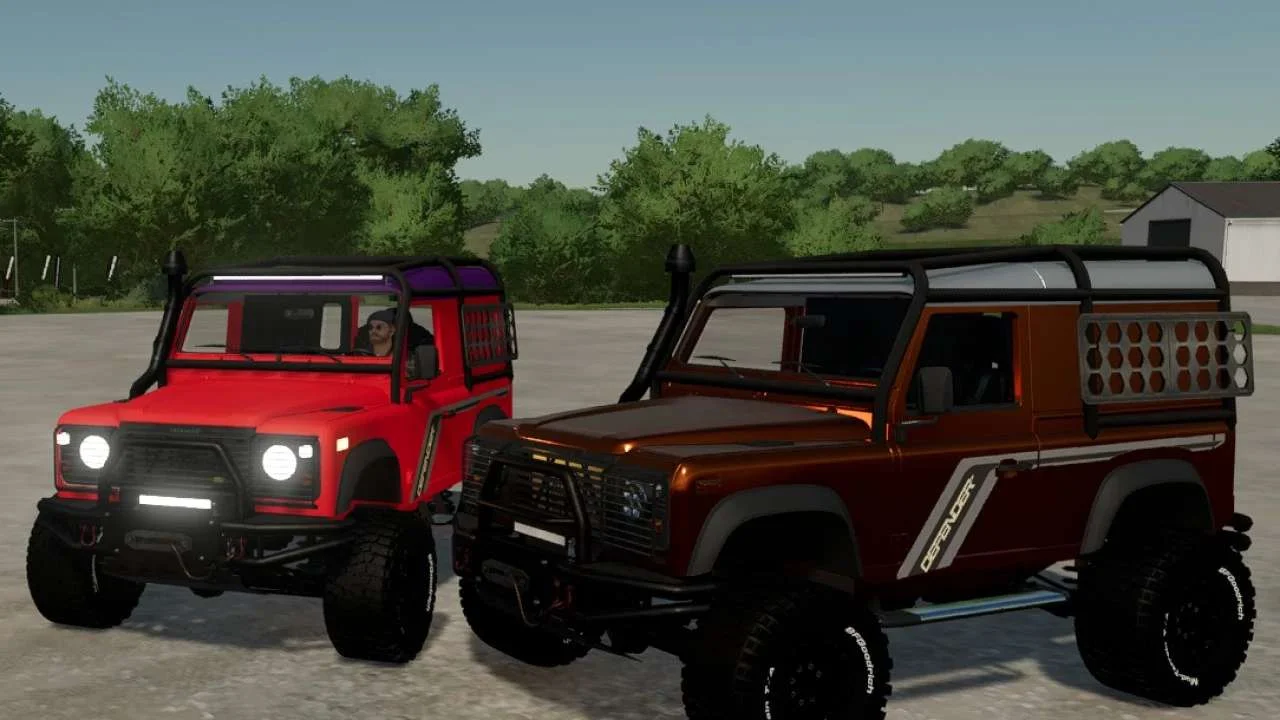 Land Rover Defender 90 v2.0 FS22 FS22 Mod Free Download