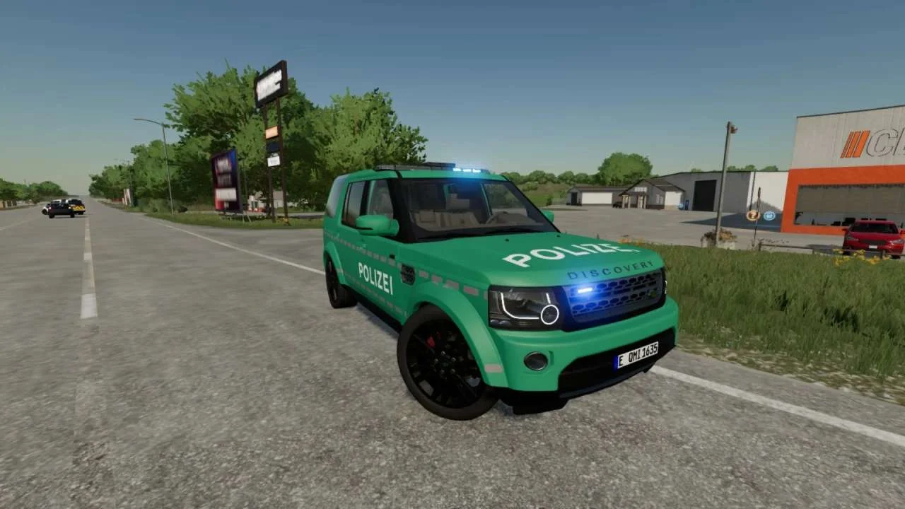 Land Rover Discovery 4 UK Police Edit v2.0 FS22 FS22 Mod Free Download