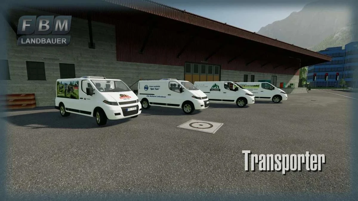 Landbauer Deco Cars v1.1 FS22 FS22 Mod Free Download