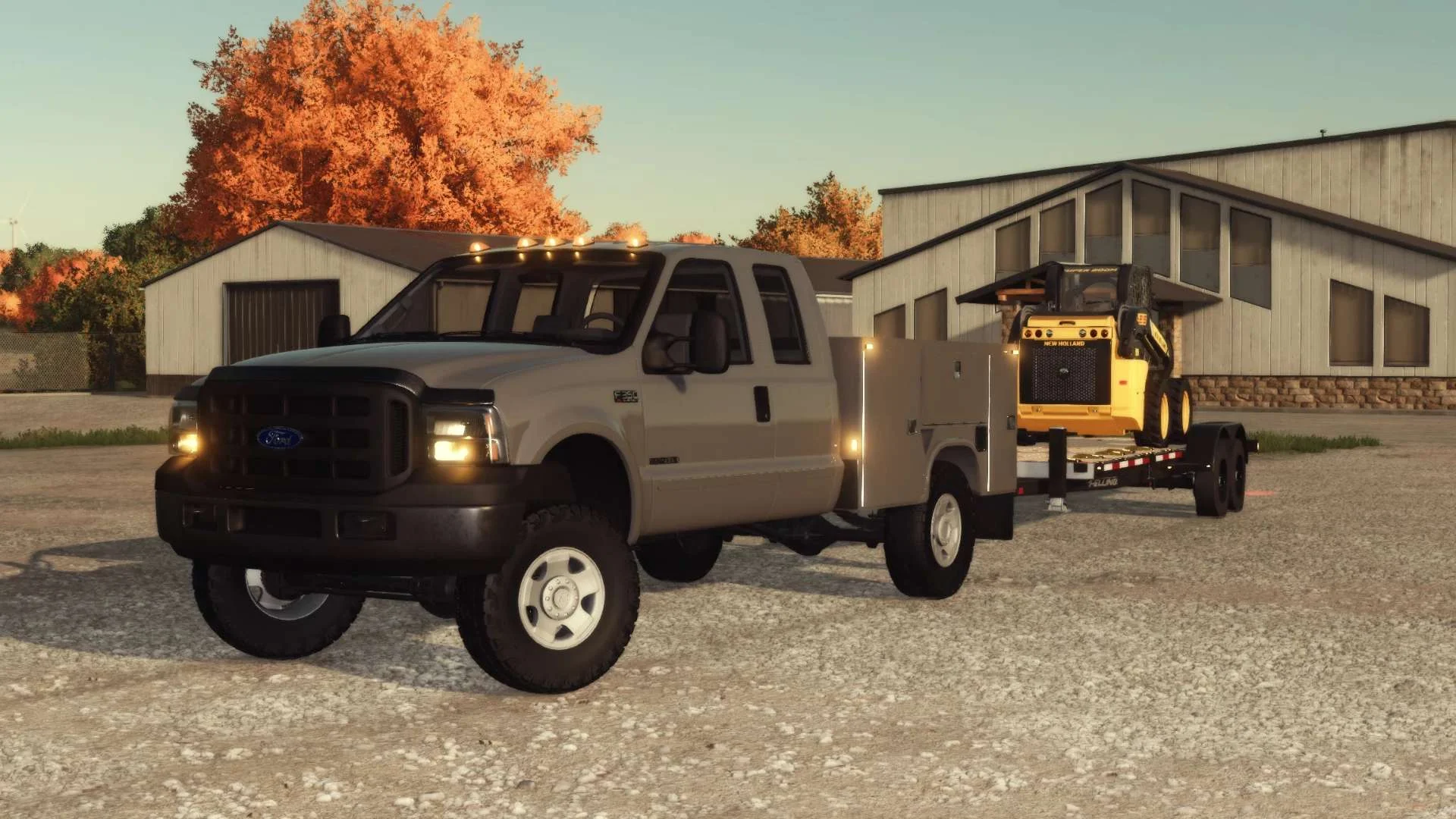Lifted Early 2000’S F-350 XL Service Truck Release v1.0 FS22 FS22 Mod Free Download