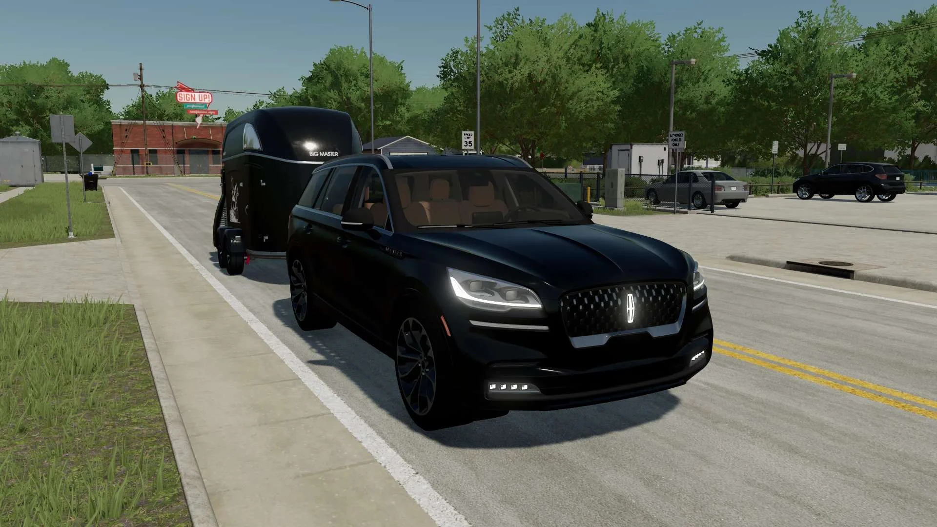 Lincoln Aviator 2020 v1.0 FS22 FS22 Mod Free Download