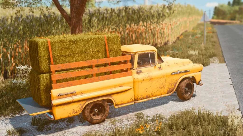 Lizard Apache Fleetside 1958 v1.0 FS22 FS22 Mod Free Download