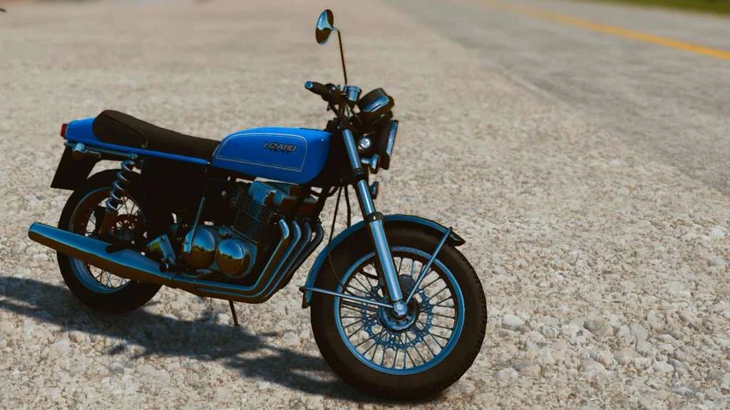 Lizard CB 750F 1975 v1.0 FS22 FS22 Mod Free Download