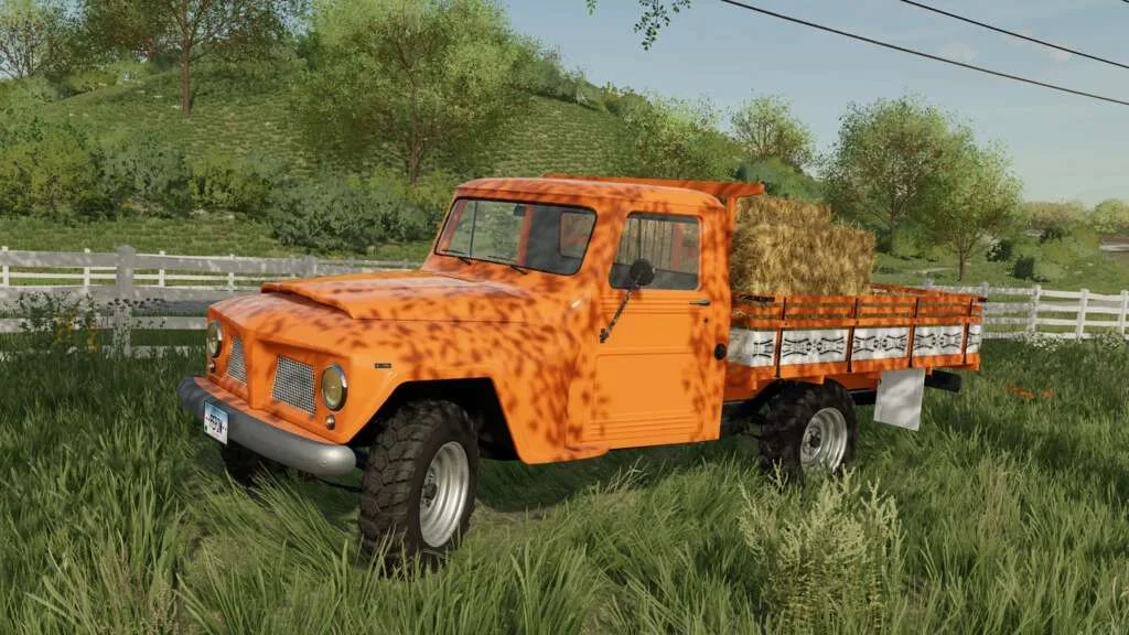 Lizard Pickup Rural F75 v1.0 FS22 FS22 Mod Free Download