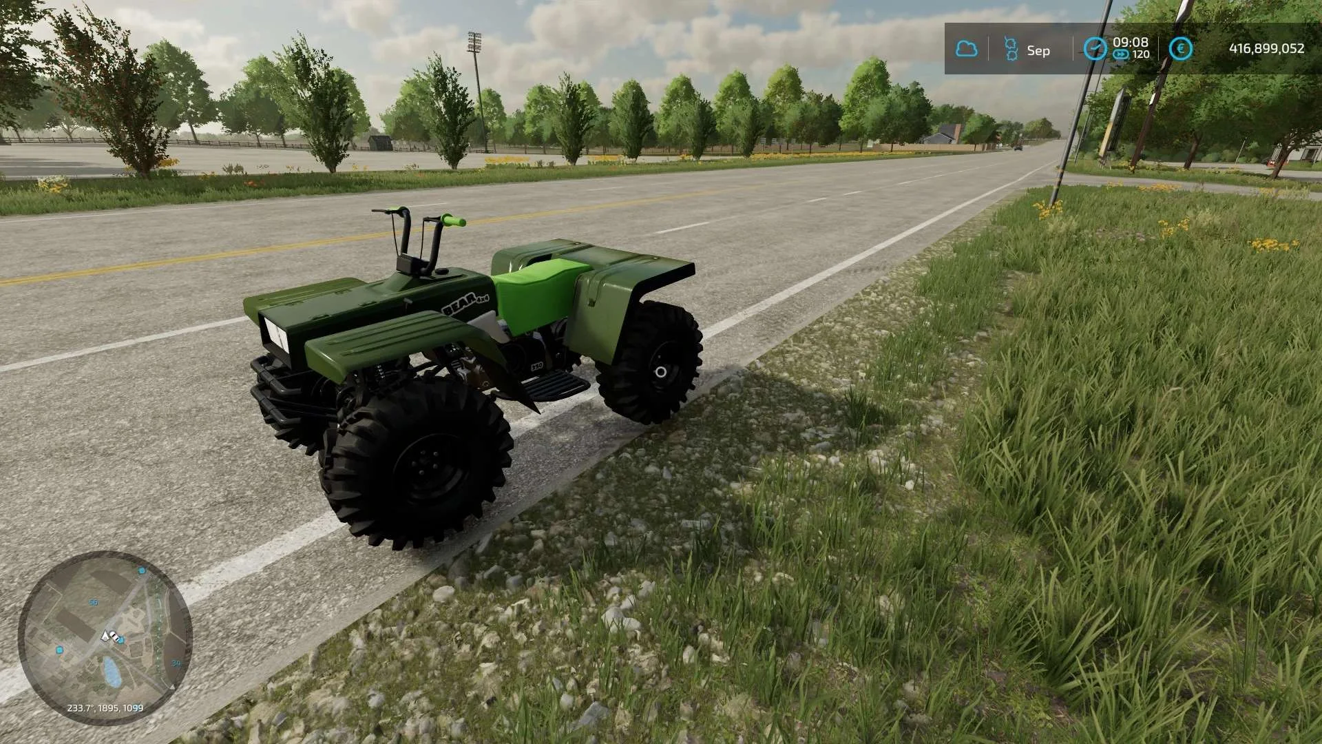 LIZARD QUADBEAR 4X4 V1.0.1 FS22 FS22 Mod Free Download