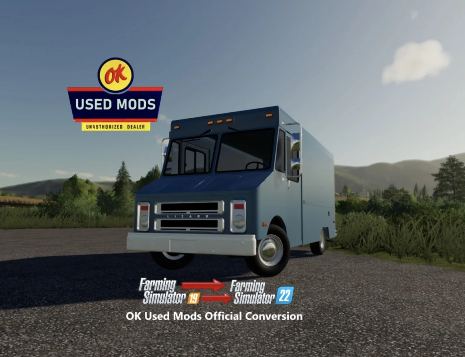 Lizard Step Van V1.0 FS22 FS22 Mod Free Download