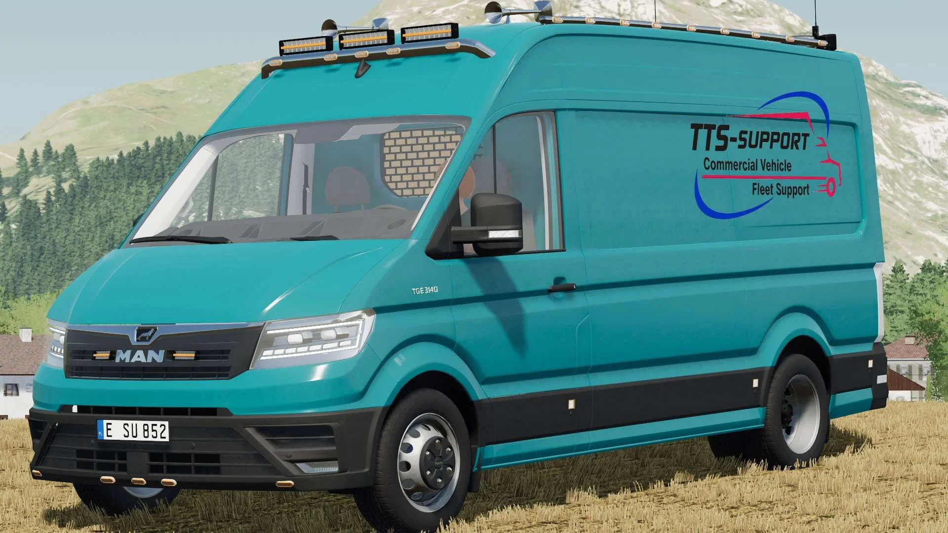 MAN TGE 3140 v1.0 FS22 FS22 Mod Free Download