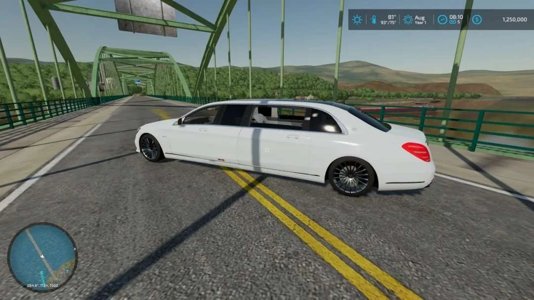Maybach limo v1.0 FS22 FS22 Mod Free Download