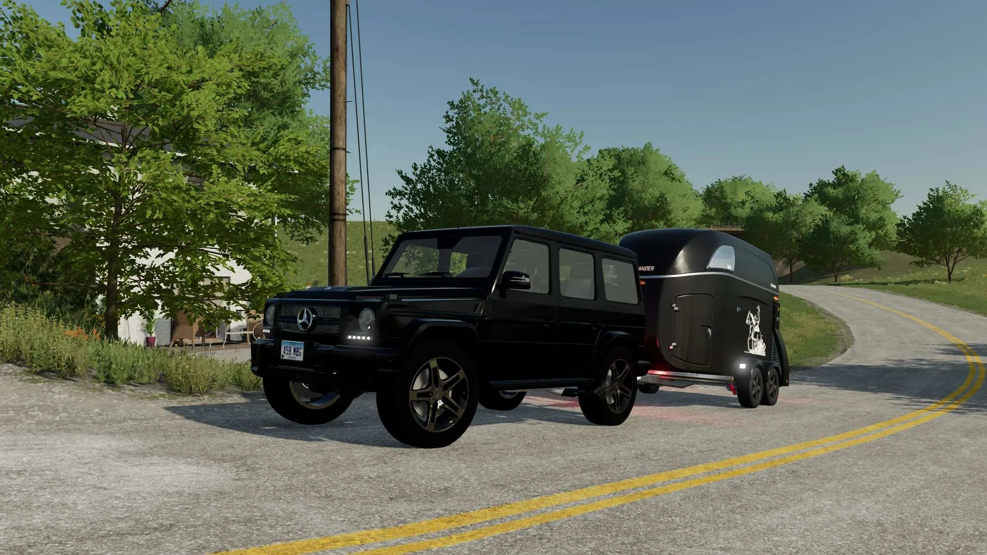 Mecedes G65 AMG v1.0 FS22 FS22 Mod Free Download