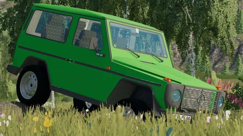 Mercedes Benz 280 GE v1.0 FS22 FS22 Mod Free Download