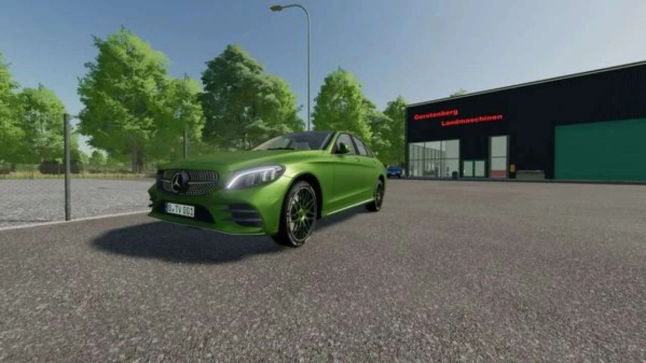 Mercedes Benz C180 v1.0 FS22 FS22 Mod Free Download