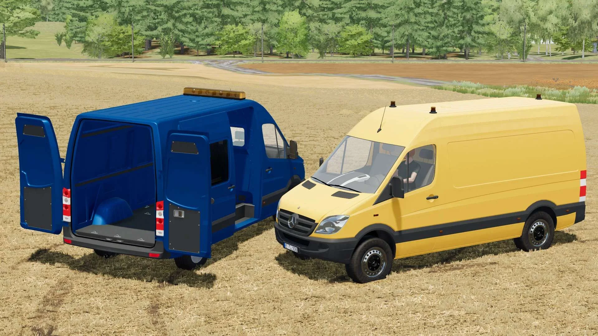 Mercedes Benz Sprinter 311 CDI/318 CDI & eSprinter v1.0 FS22 FS22 Mod Free Download