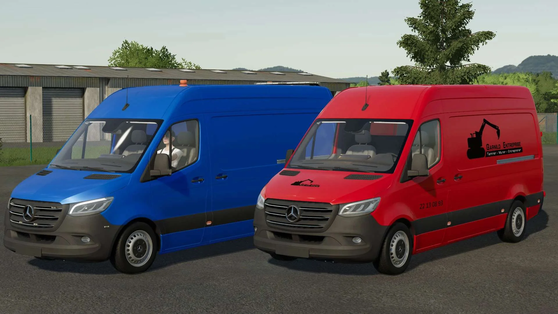 Mercedes Benz Sprinter MK4 v1.0 FS22 FS22 Mod Free Download