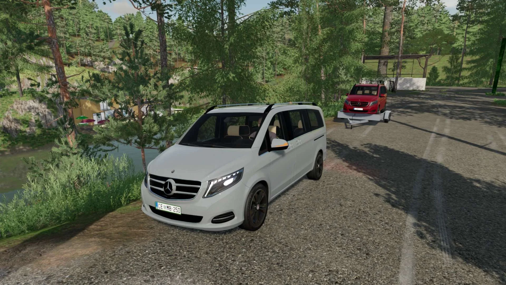 Mercedes Benz V 250 Bluetec v1.0 FS22 FS22 Mod Free Download