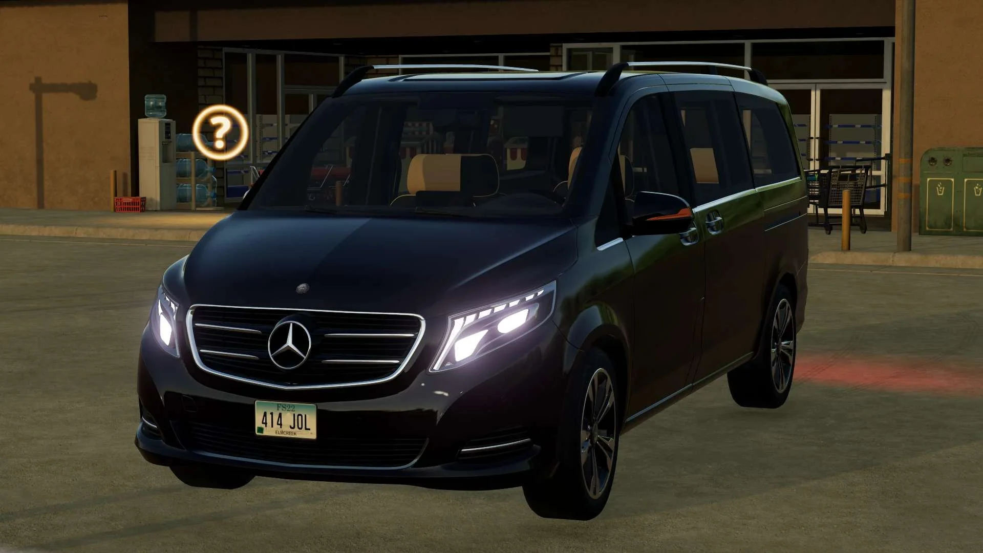 Mercedes-Benz V-Class 250 v1.1 FS22 FS22 Mod Free Download