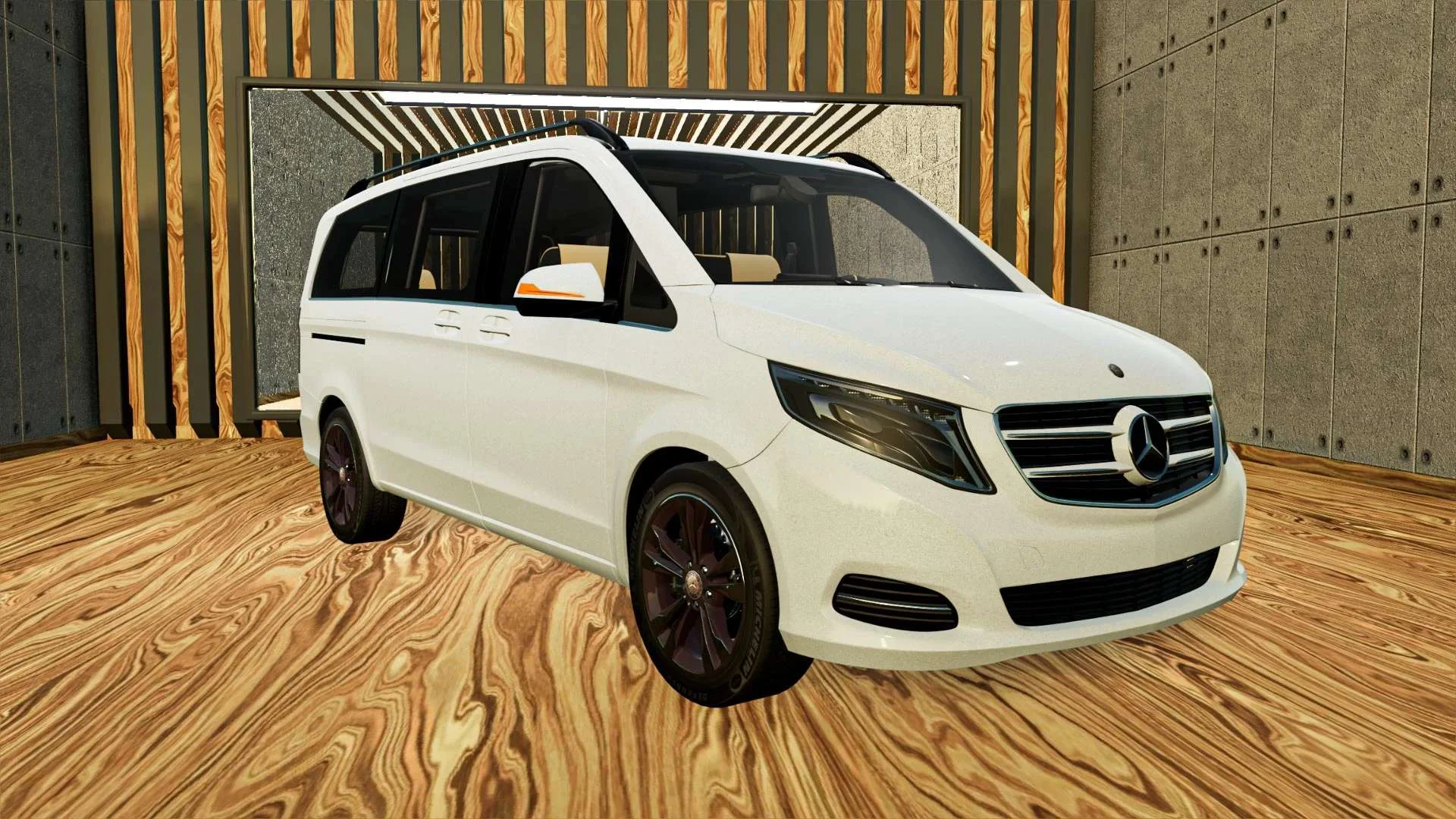 Mercedes Benz V250 2017 V1.0 FS22 FS22 Mod Free Download