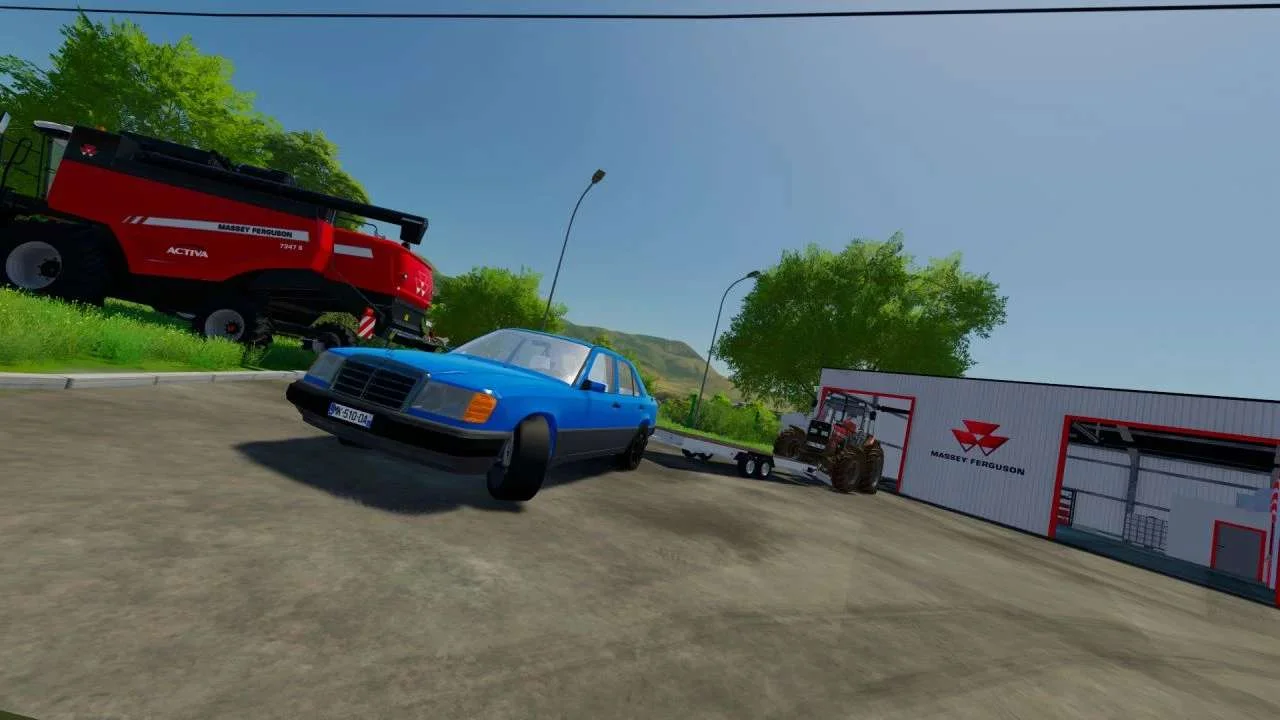 Mercedes-Benz W124 250D v1.0 FS22 FS22 Mod Free Download