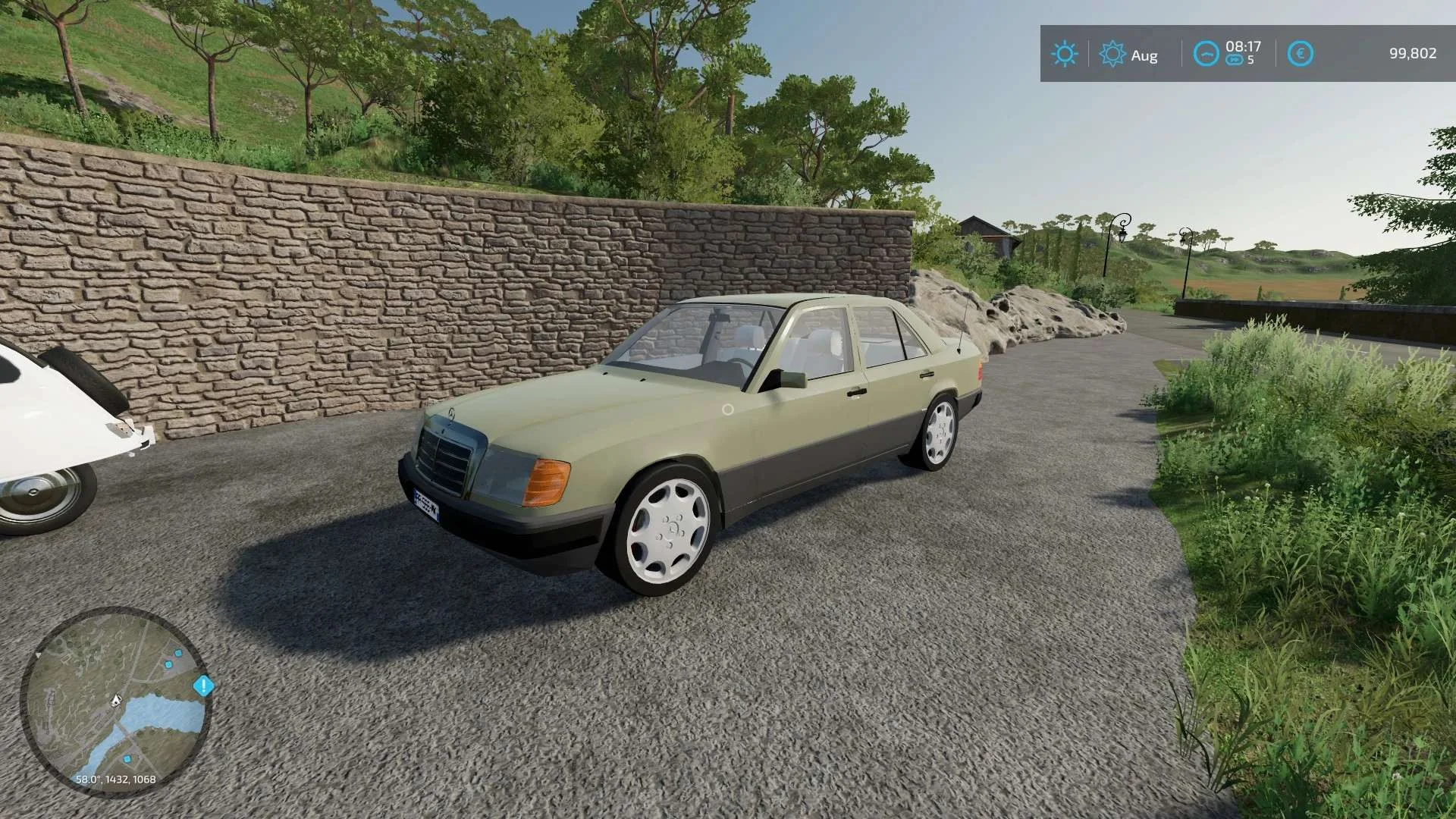 Mercedes-Benz W124 250D v1.1 FS22 FS22 Mod Free Download