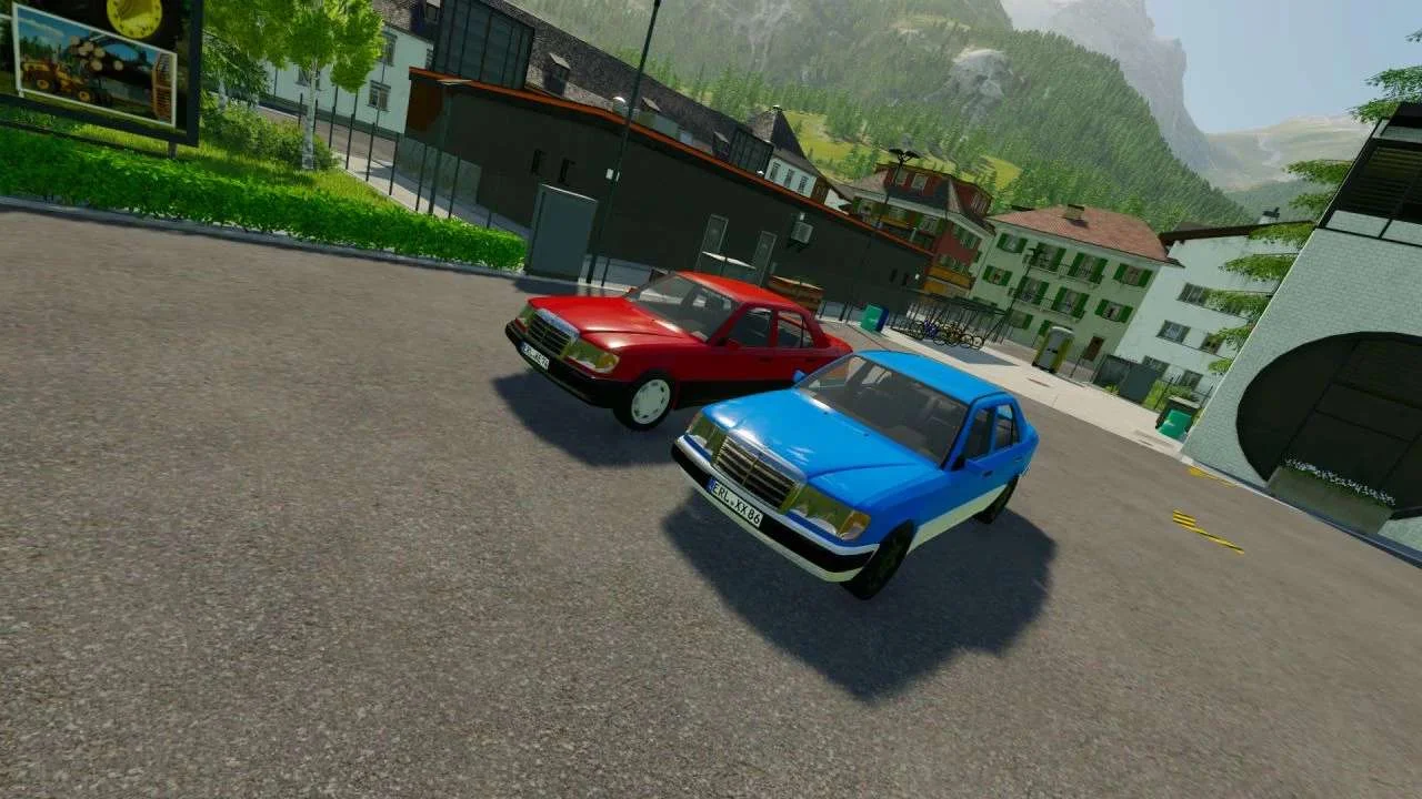 Mercedes-Benz W124 250D v1.2.1 FS22 FS22 Mod Free Download