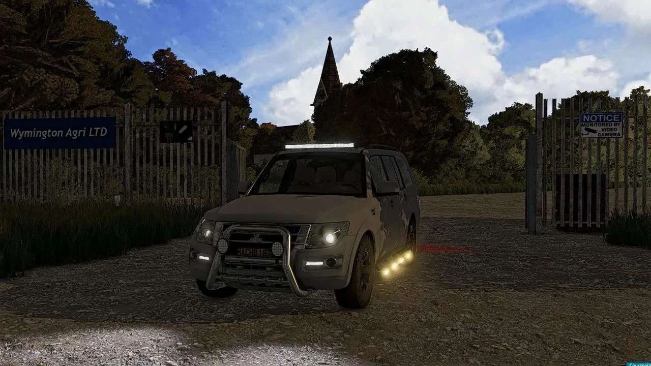 Mitsubishi Pajero 2015 v1.0 FS22 FS22 Mod Free Download