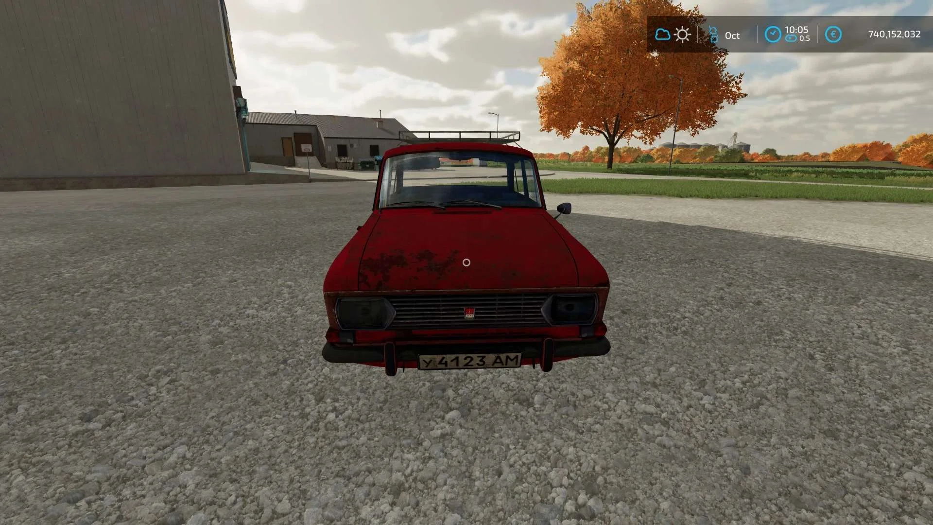 Moskvich 412 v1.0 FS22 FS22 Mod Free Download