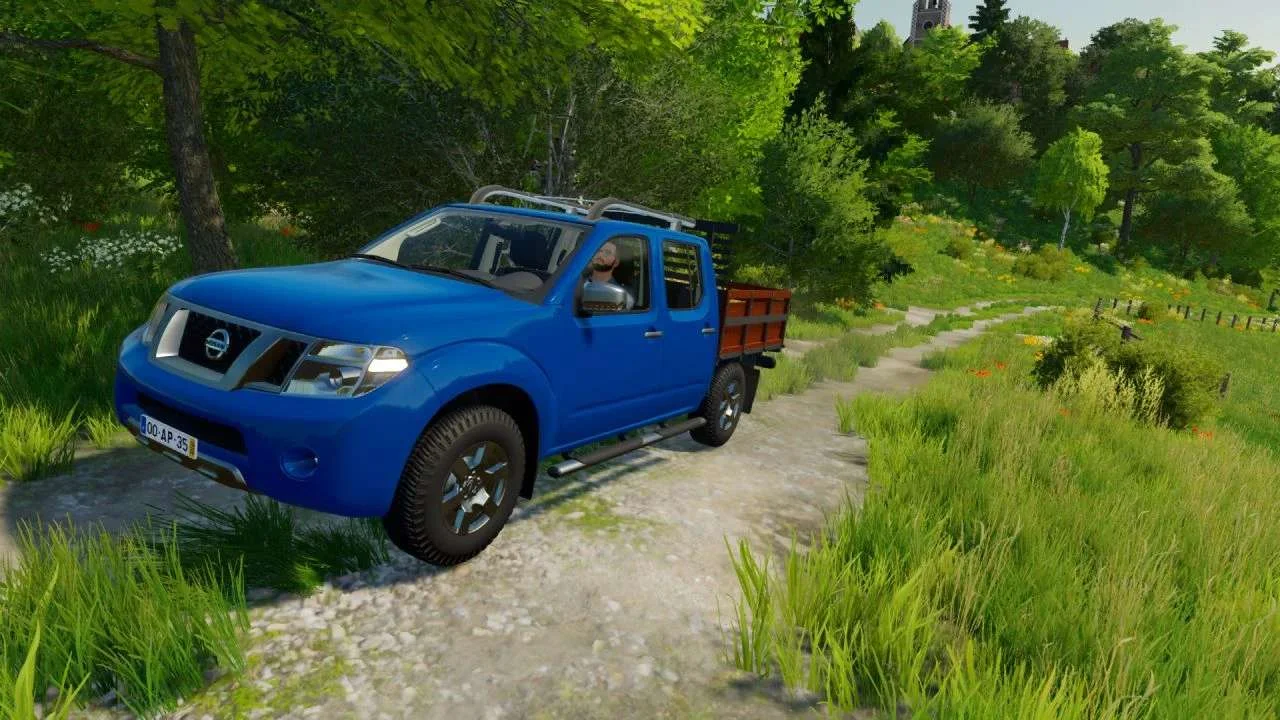 Nissan Navara D40 v1.0 FS22 FS22 Mod Free Download