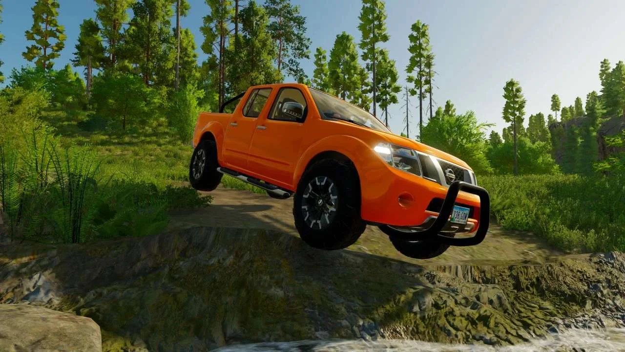 Nissan Navara/Frontier 2012 v1.0 FS22 FS22 Mod Free Download