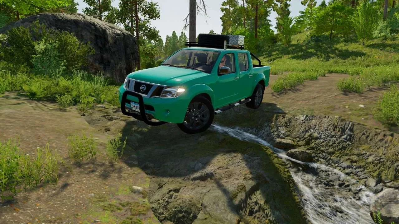 Nissan Navara/Frontier 2012 v1.1 FS22 FS22 Mod Free Download