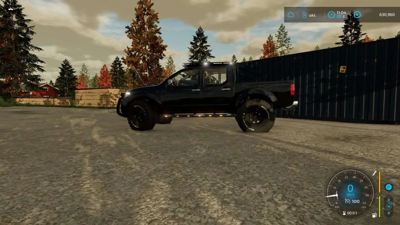 Nissan Navara v1.0 FS22 FS22 Mod Free Download