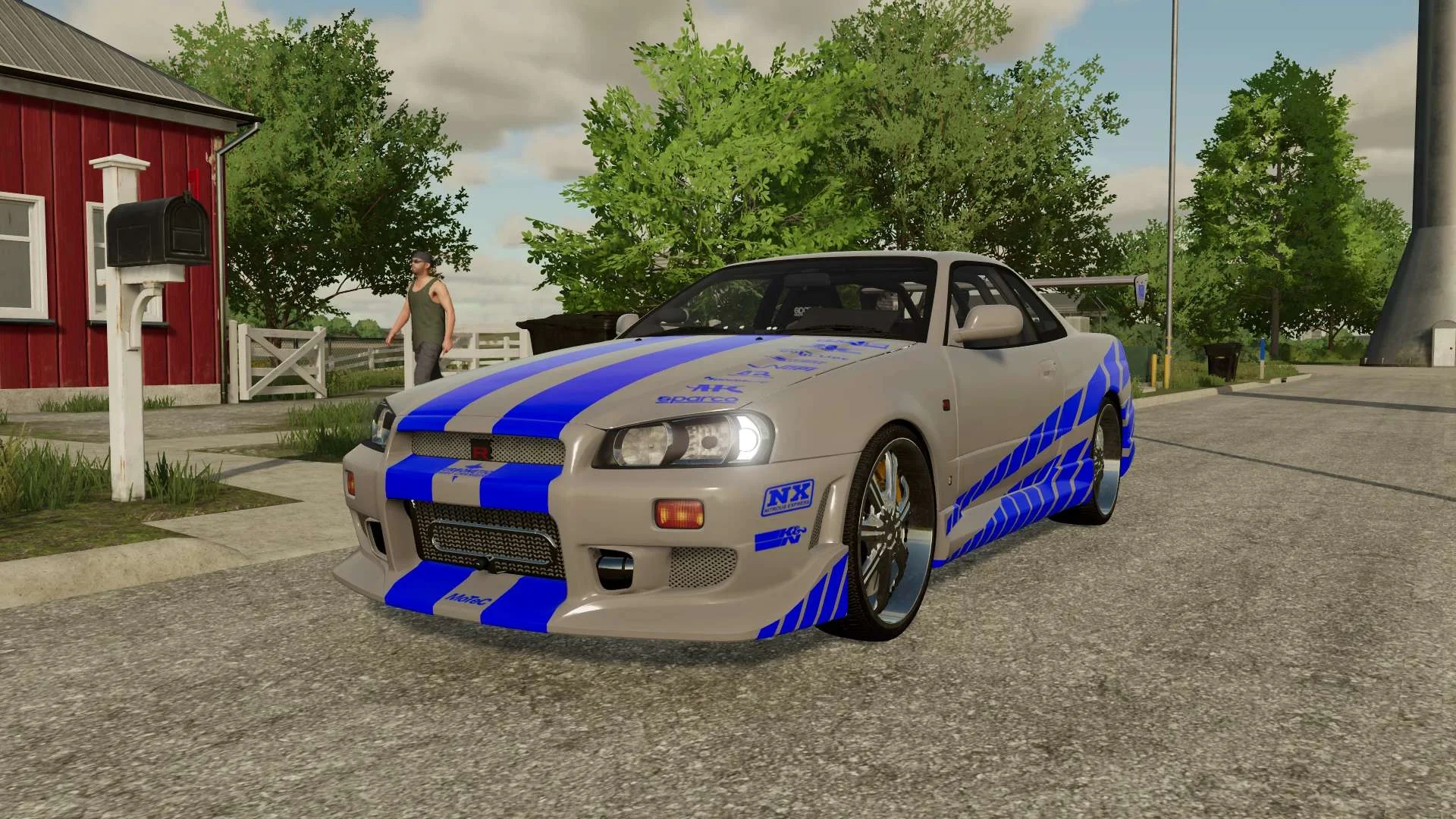 Nissan Skyline v1.0 FS22 FS22 Mod Free Download