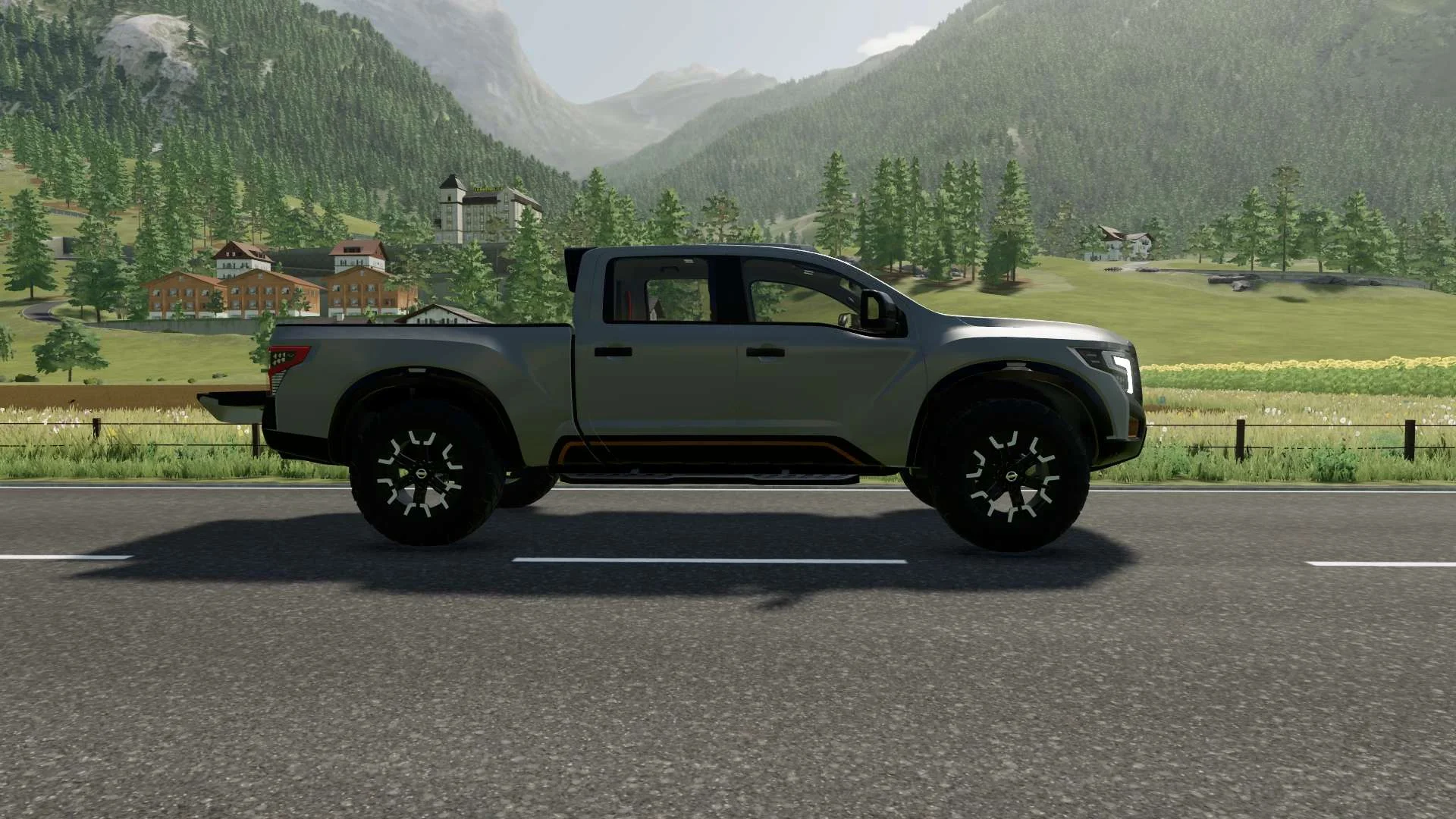 Nissan Titan Warrior 2017 New Update v1.0.0.1 FS22 FS22 Mod Free Download