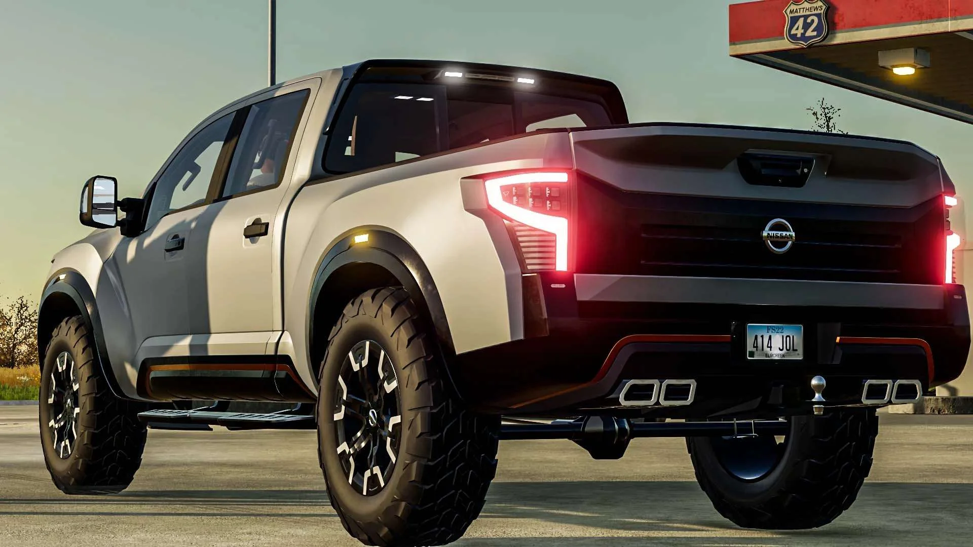 Nissan Titan Warrior v1.1 FS22 FS22 Mod Free Download