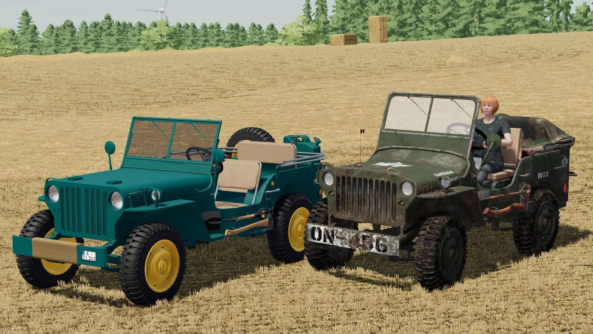 Old & New Jeep Willys v1.0 FS22 FS22 Mod Free Download