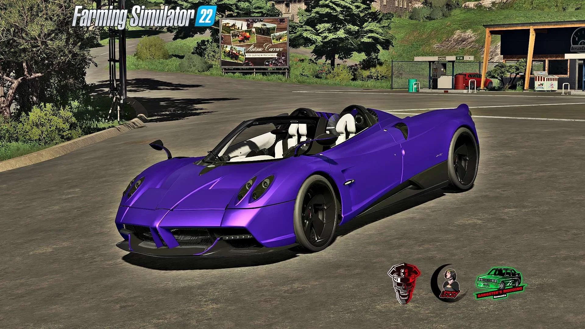 Pagani Huayra V1.0 FS22 FS22 Mod Free Download