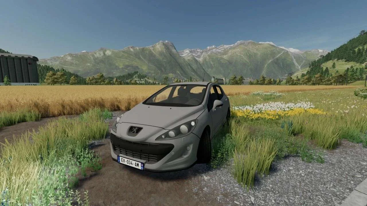 Peugeot 308 phase II v1.1 FS22 FS22 Mod Free Download